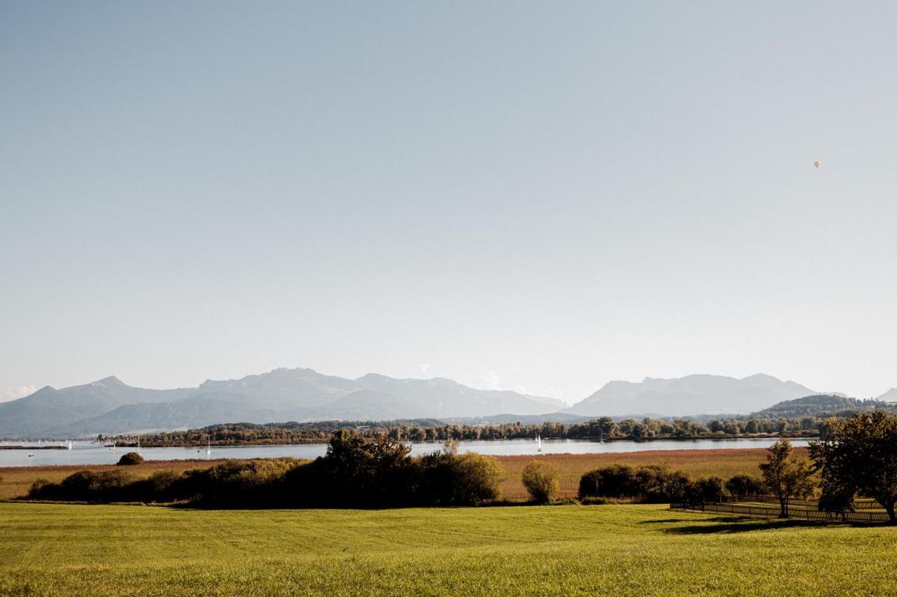 Chiemsee Ferienwohnung Gartenblick Prien am Chiemsee Exterior photo